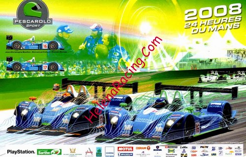 Card 2008 Le Mans 24 h-Pescarolo (NS).jpg