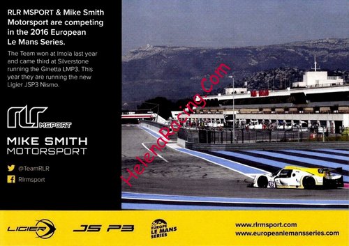 Card 2016 ELMS-LMP3-3-Spa Verso (NS).jpg
